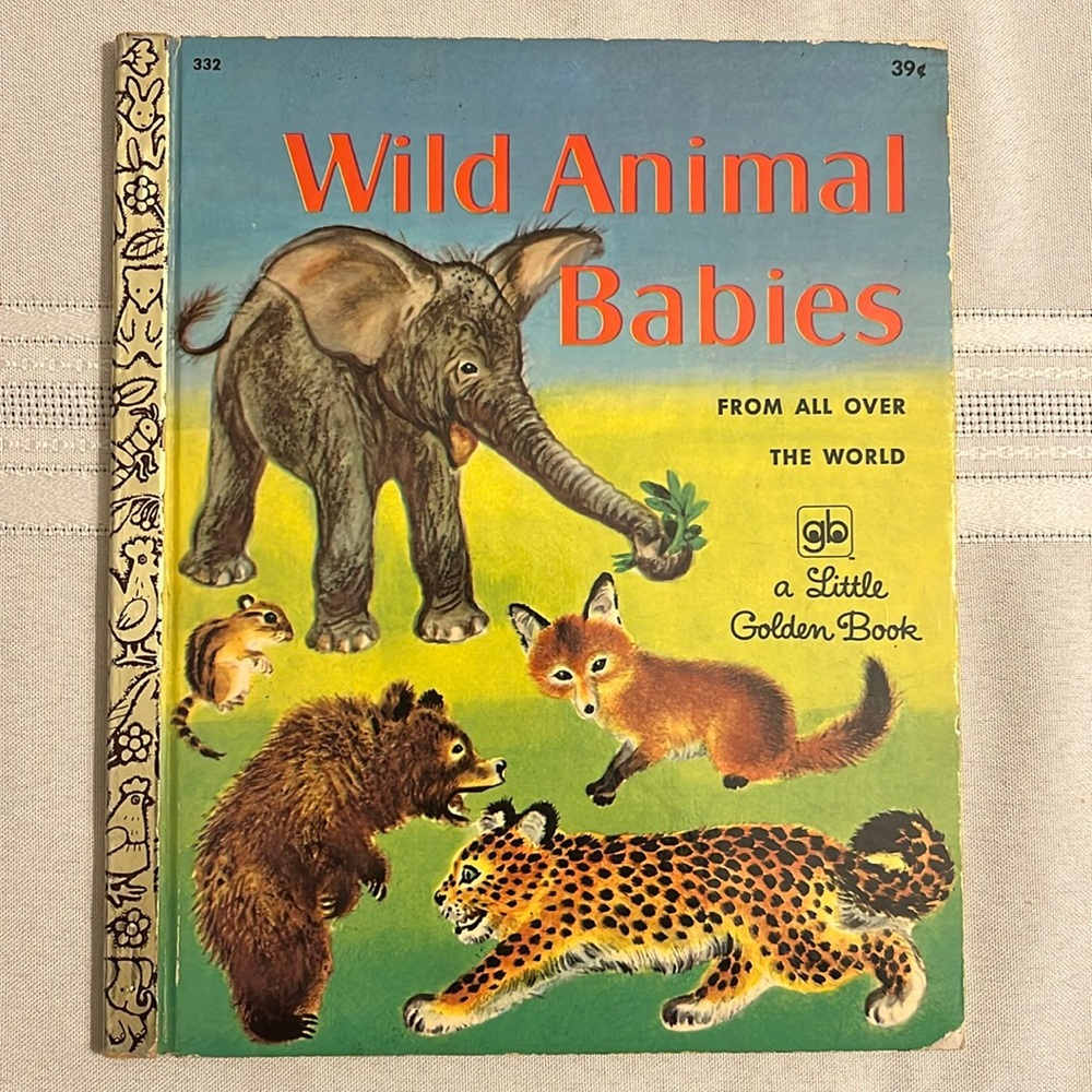 Wild Animal Babies, A Little Golden Book 1971